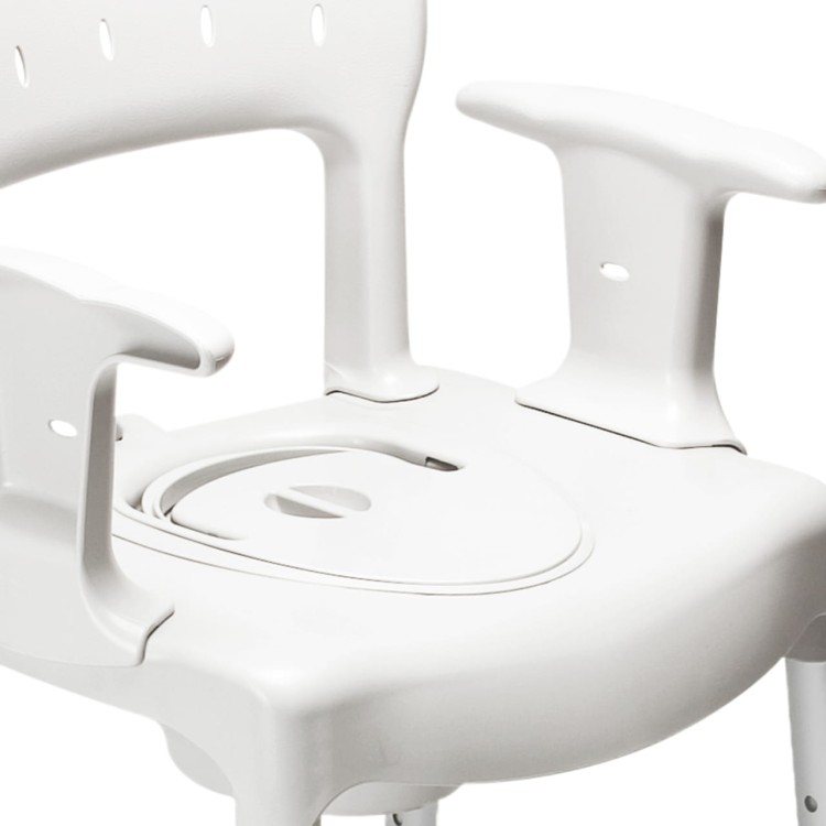 Wielofunkcyjne krzesełko toaletowo-prysznicowe  - Etac Swift Commode - ETAC
