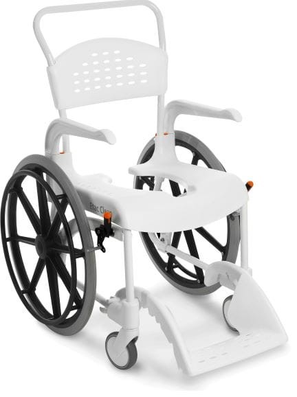 Wózek inwalidzki z funkcją toalety 24" - Etac Clean - Etac