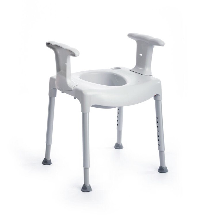 Nakładka / krzesło toaletowo-prysznicowe (wielofunkcyjne) - Etac Swift Freestanding - Etac