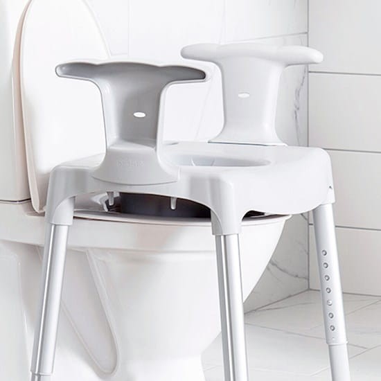 Nakładka / krzesło toaletowo-prysznicowe (wielofunkcyjne) - Etac Swift Freestanding - Etac