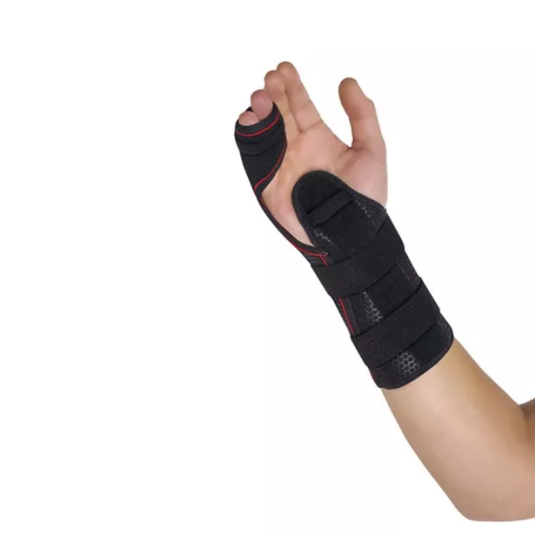 Półsztywny stabilizator nadgarstka z dłoniową/grzbietową szyną 4, 5 palca - ORLIMAN
