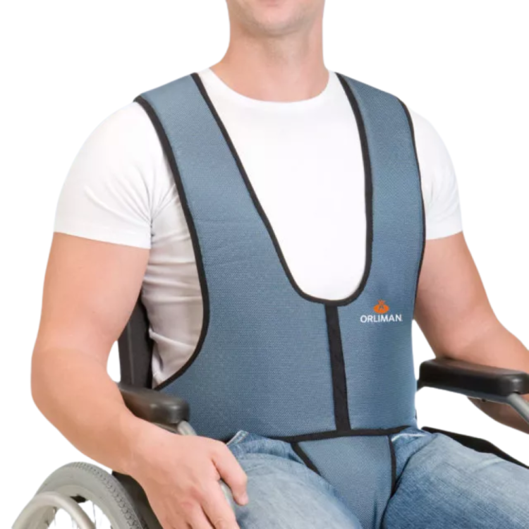 Kamizelka Arnetec® stabilizująca tułów z ujęciem krocza 1002 - ORLIMAN