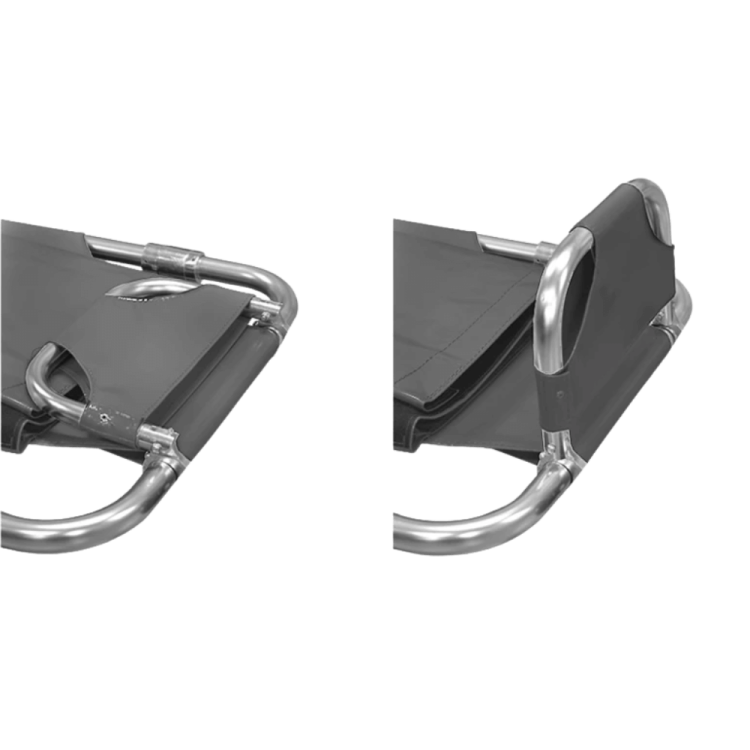 nosze standard z podnóżkiem szare wodoodporne