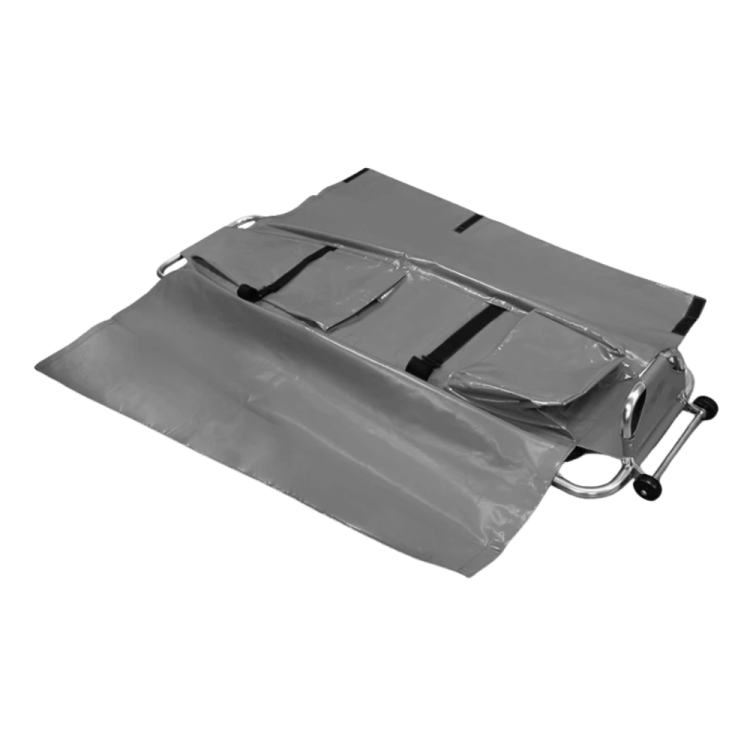 nosze max z przykryciem szare wodoodporne