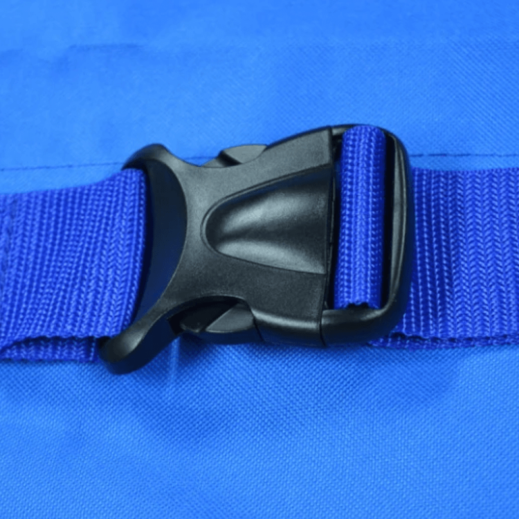 nosze płachtowe niebieskie z pasami