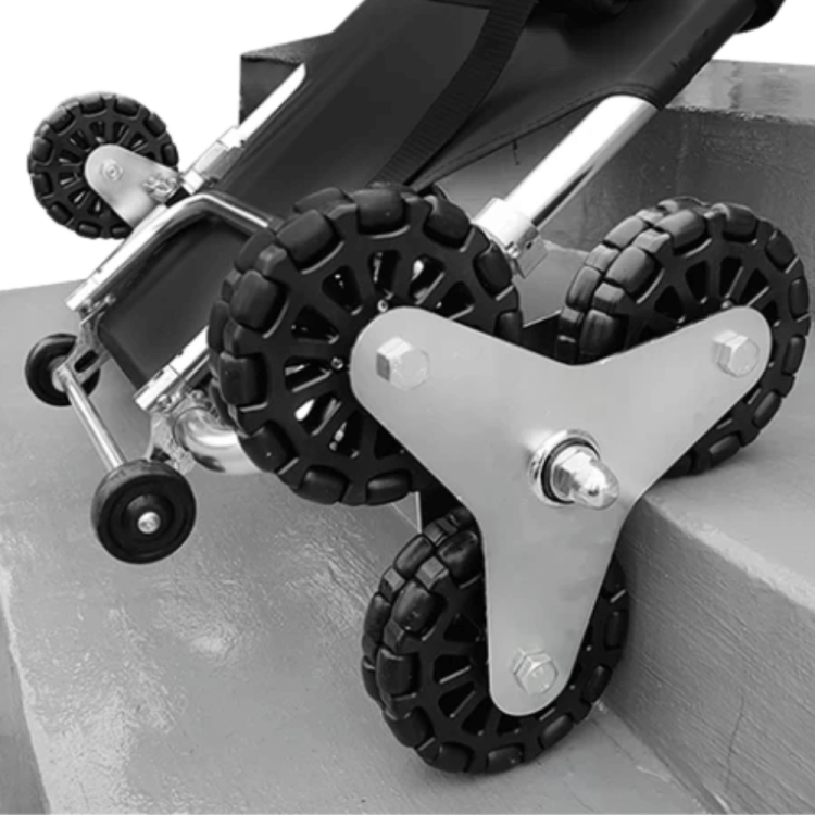 Koła schodowe wielokierunkowe do noszy