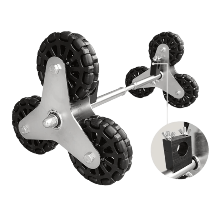 Koła schodowe wielokierunkowe do noszy