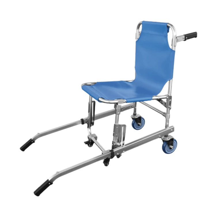 Krzesło transportowe niebieskie