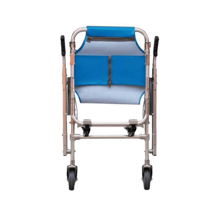 Krzesło transportowe niebieskie