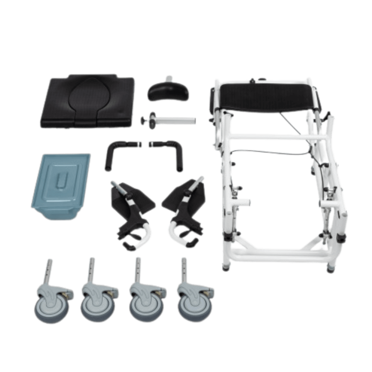 Prysznicowo-toaletowy wózek transportowy MASTER-TIM PLUS - TIMAGO
