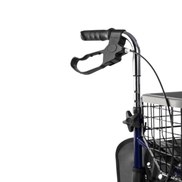 Podpórka trójkołowa stalowa (z koszykiem i torbą) MONA - TIMAGO