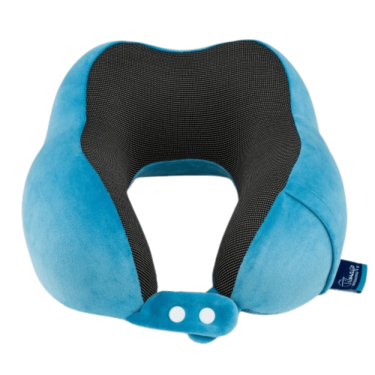 Poduszka ortopedyczna szara lub niebieska TRAVEL TIM - TIMAGO