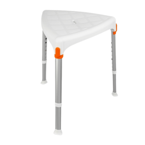 Taboret prysznicowy trójkątny KING-STTA-20 - TIMAGO LM Global