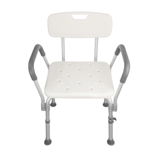 Taboret prysznicowy z oparciem i uchwytami bocznymi TGR-R KP 355L - TIMAGO