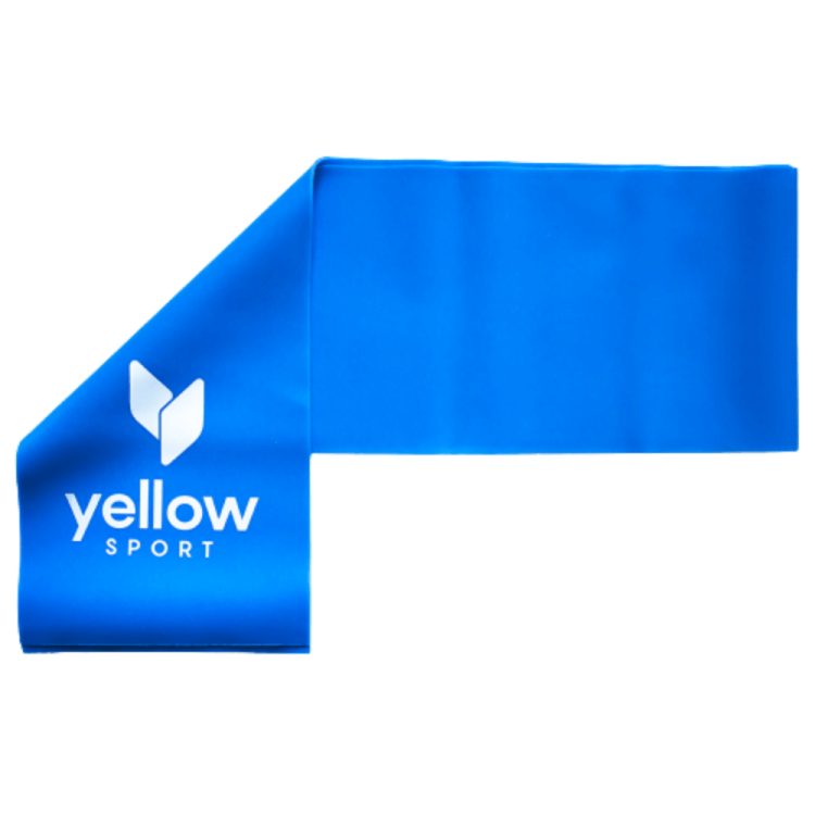 Taśma oporowa do ćwiczeń niebieska (opór 9-11kg) - Yellowsport TIMAGO
