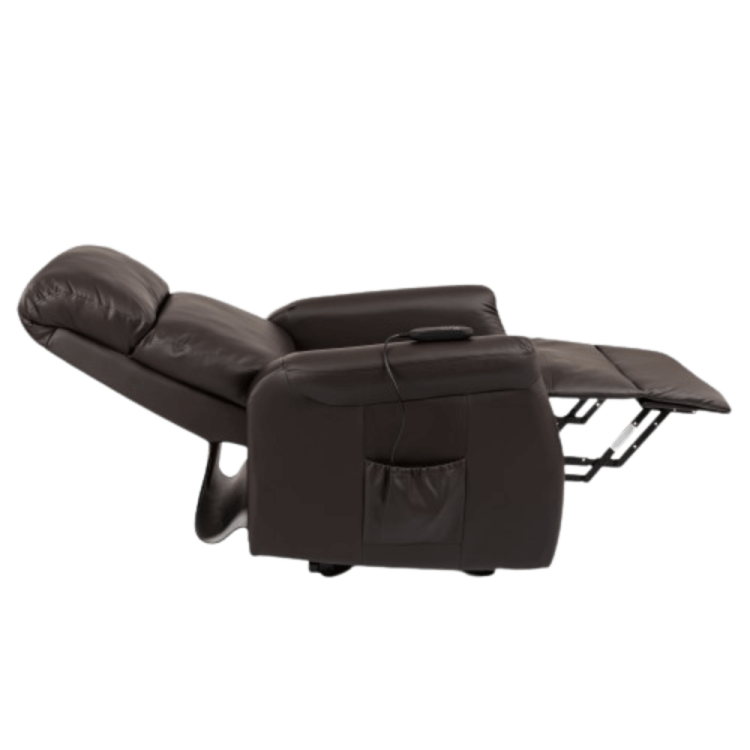 Pionizujący fotel geriatryczny mocca RELAX - TIMAGO