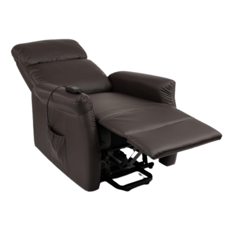 Pionizujący fotel geriatryczny mocca RELAX - TIMAGO
