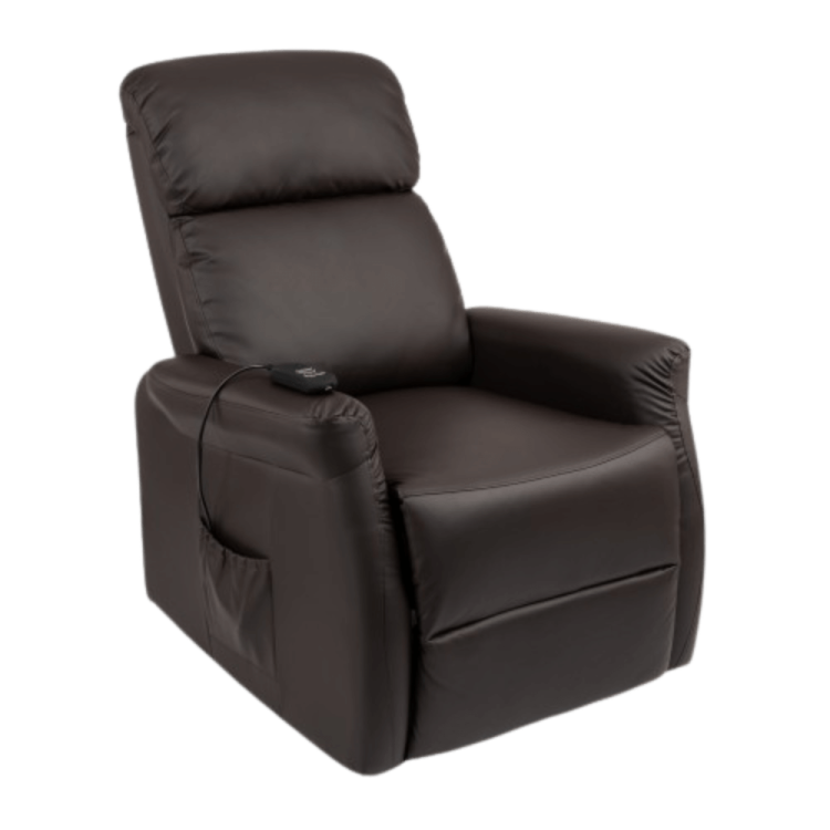 Pionizujący fotel geriatryczny mocca RELAX - TIMAGO