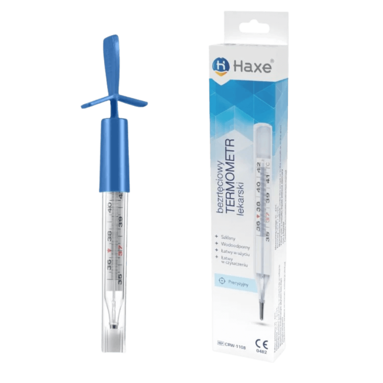 Bezrtęciowy termometr lekarski CRW-1108 - HAXE