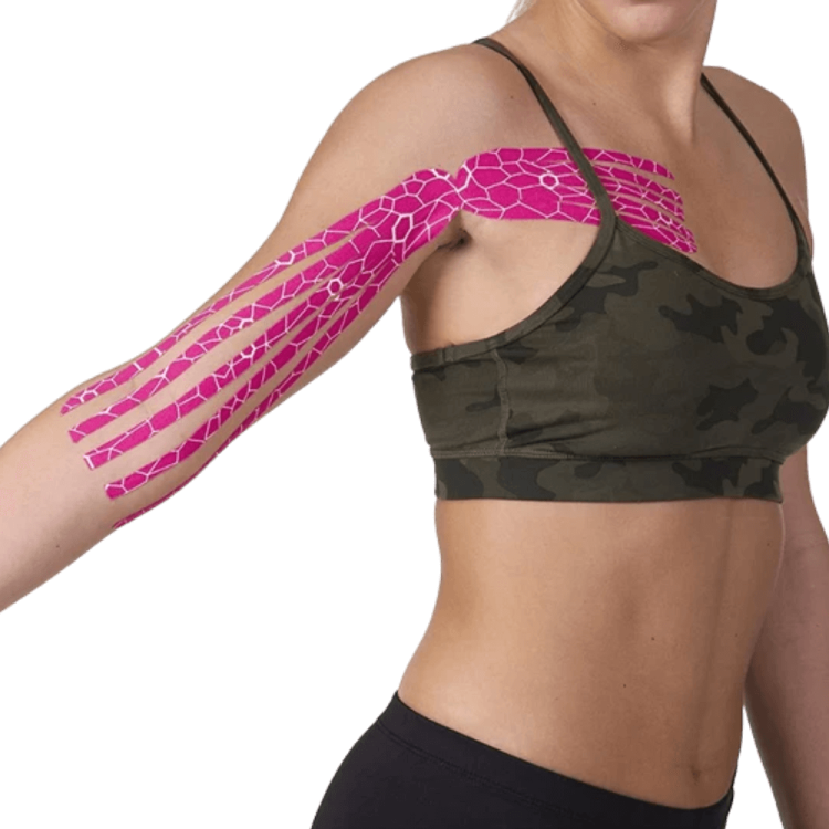 Kinesiology Tape Theraband, taśma do kinesiotapingu rolka 5 m x 5 cm