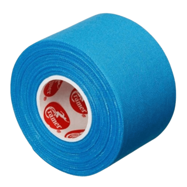 Cramer Color Tape - rolka 9,14 m x 3,8 cm - taśma sportowa niebieska