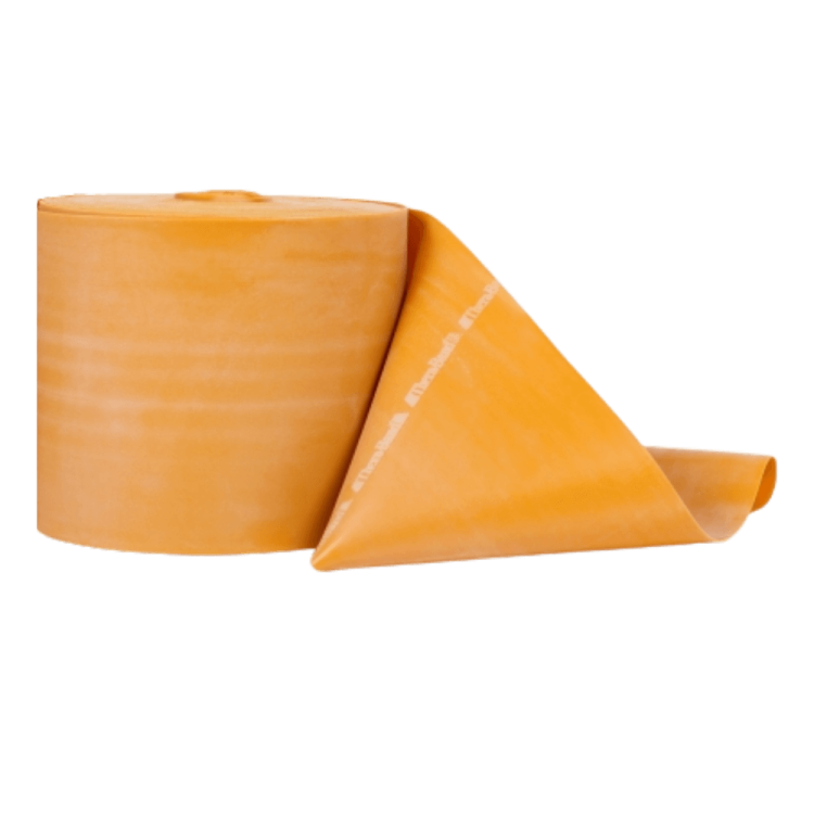 Taśma lateksowa Theraband 22,75 m (kolor złoty - opór maksymalnie mocny)