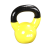 Kettlebell TRENDY 4 kg żółty