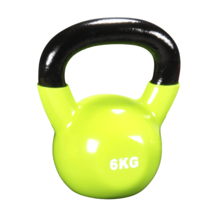 Kettlebell TRENDY 6 kg zielony