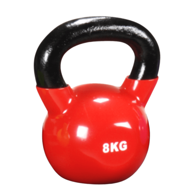 Kettlebell TRENDY 8 kg czerwony