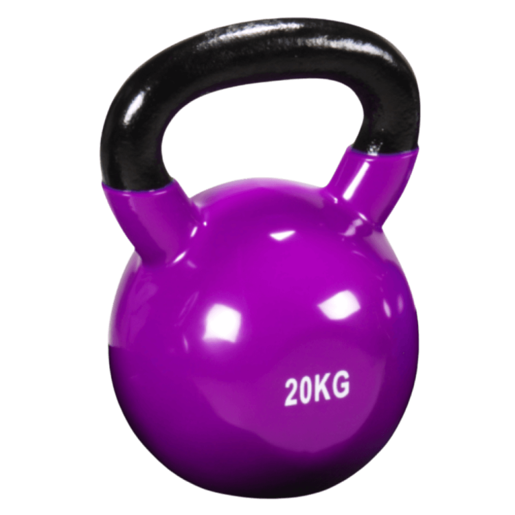 Kettlebell TRENDY 20 kg fioletowy