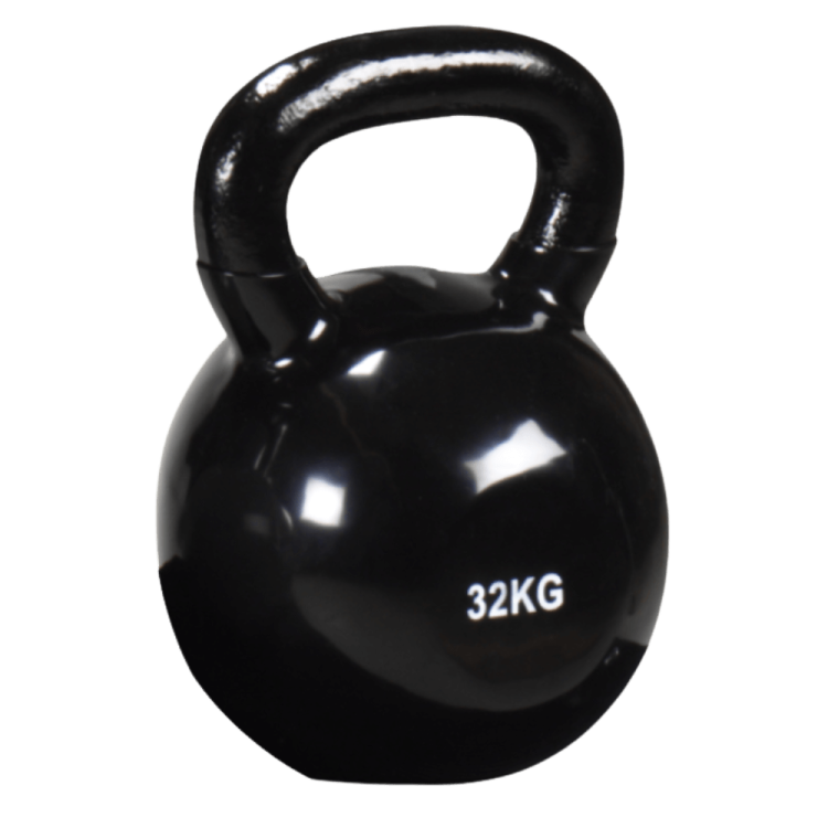 Kettlebell TRENDY 32 kg czarny