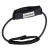 Tubing loop TheraBand® 30 cm z manżetami. Kolor czarny, Opór specjalnie mocny