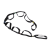 Pas do stretchingu - Stretch Strap Theraband