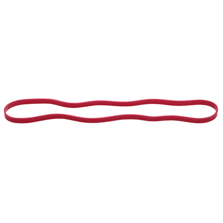 Power Band 18 kg - 32 kg, kolor czerwony, opór mocny - (heavy) - TRENDY