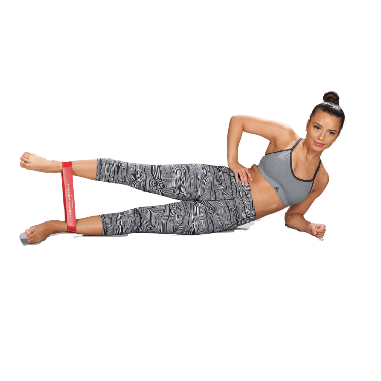 Power Band mini loop 15,8 kg - 18 kg, kolor: niebieski, opór: extra mocny - (x-heavy) - TRENDY