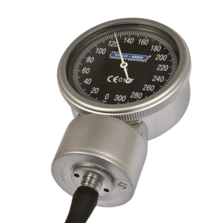 Ciśnieniomierz zegarowy TM-Z (biały lub czarny cyferblat) TECH-MED