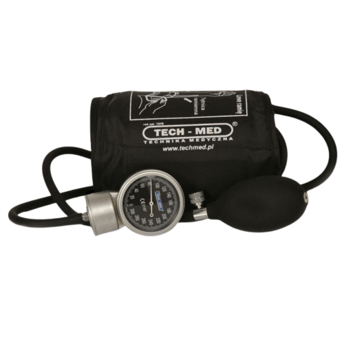 Ciśnieniomierz zegarowy TM-Z (biały lub czarny cyferblat) TECH-MED