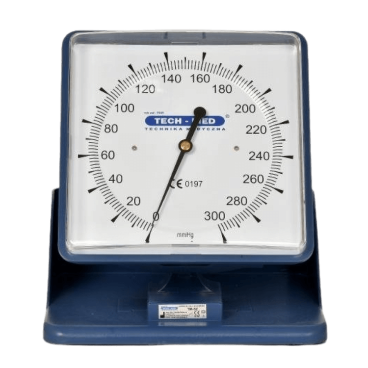 Ciśnieniomierz zegarowy TM-SZ (biały lub czarny cyferblat) TECH-MED