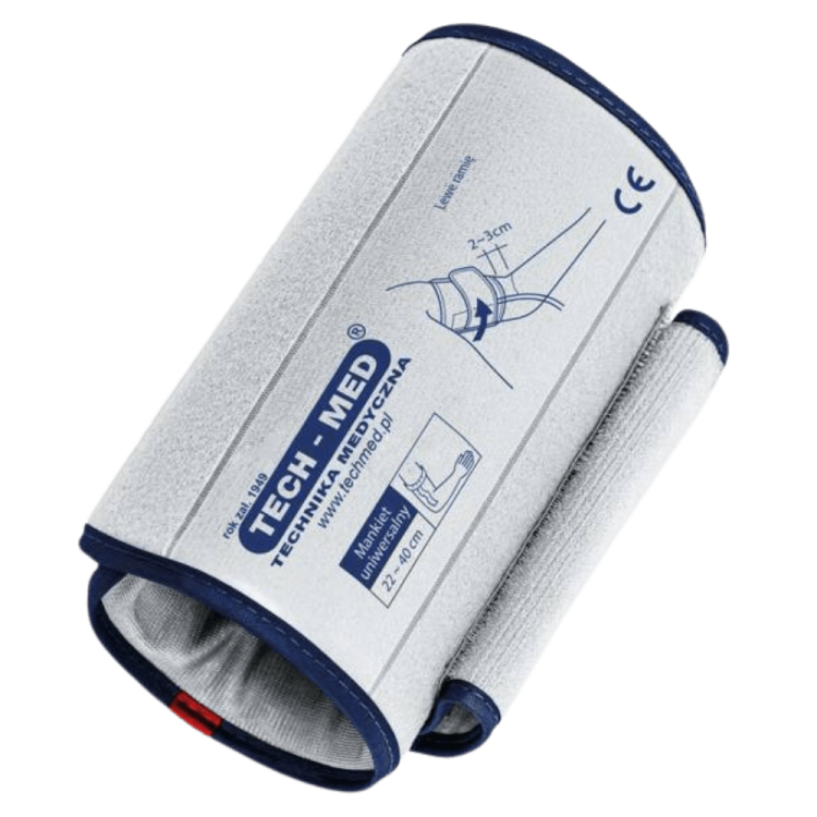 Mankiet do ciśnieniomierzy TECH-MED - usztywniany 22-40 cm