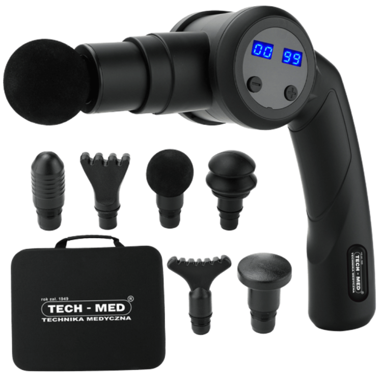 Masażer pistoletowy TM-GUN STRONG - TECH-MED