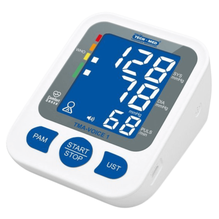Ciśnieniomierz TMA-VOICE 1 TECH-MED z funkcją mowy + zasilacz