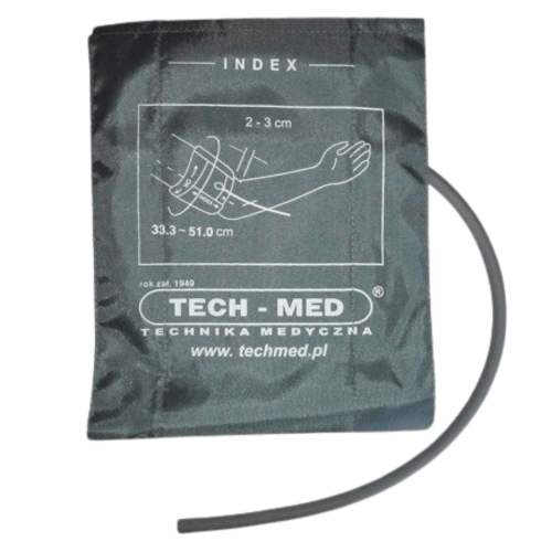 Mankiet do ciśnieniomierzy zegarowych 1P TECH-MED - duży 33,3 - 51 cm