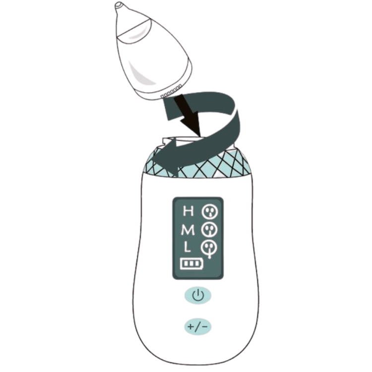 Elektryczny aspirator do nosa i uszu TM-10 BABY - TECH-MED