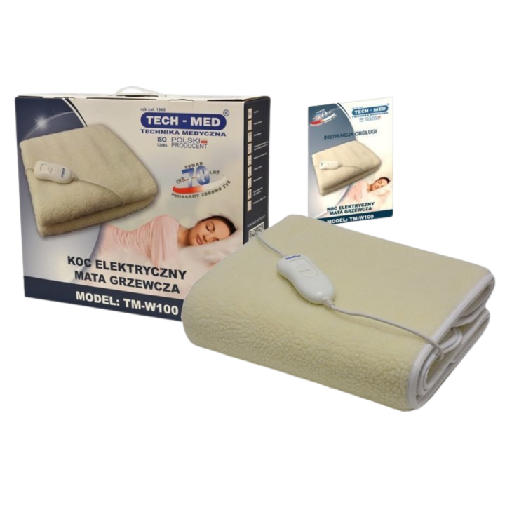 Koc elektryczny mata ogrzewająca TM-W100 - TECH-MED