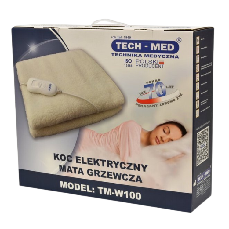 Koc elektryczny mata ogrzewająca TM-W100 - TECH-MED
