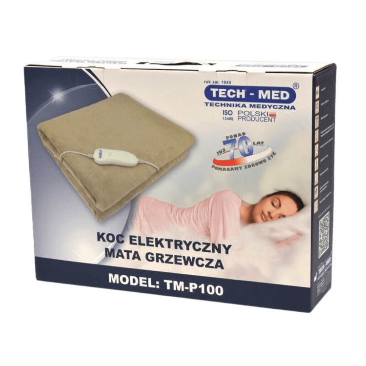 Koc elektryczny mata ogrzewająca TM-P100 - TECH-MED