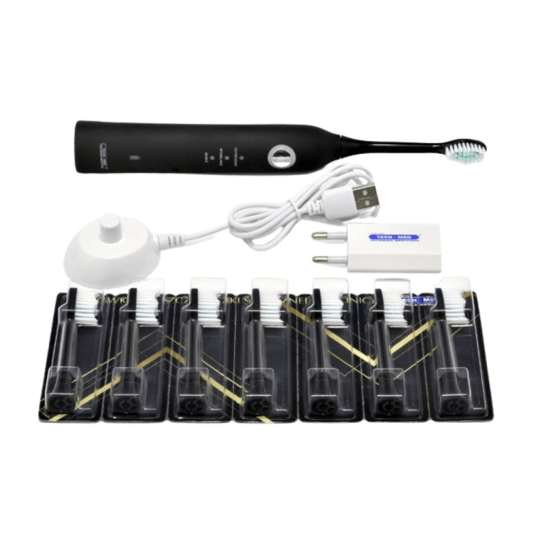 Szczoteczka soniczna TM-SONIC TECH-MED - Czarna