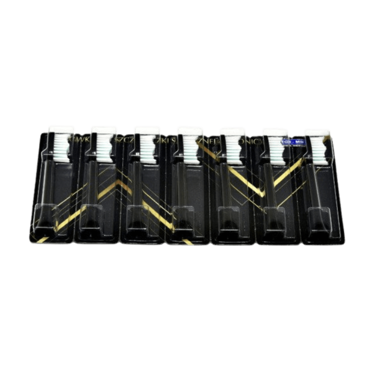 Końcówki do szczoteczki TM-SONIC (7 sztuk) - Różne kolory