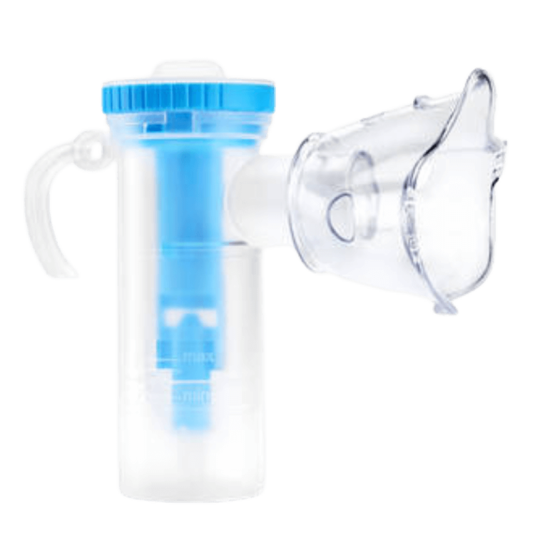 Inhalator kompresorowy z irygatorem TM-NEB HOSPI TECH-MED – do nebulizacji i oczyszczania zatok, do pracy ciągłej, 2 maski