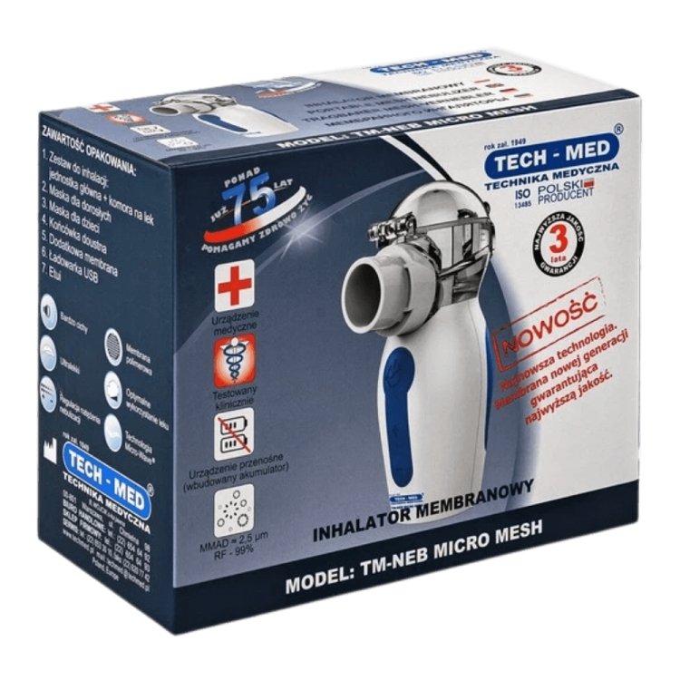 Inhalator membranowy TM-NEB MICRO MESH TECH-MED